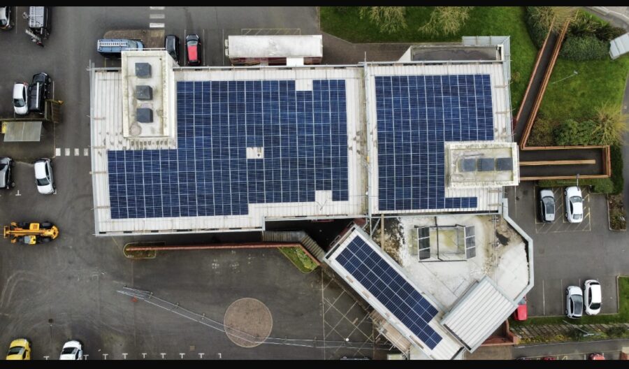 Beacon Centre Solar Panel Commercial Installation