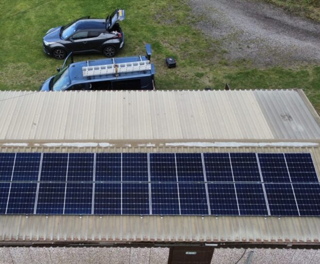 Sustainable Solar Panels Scouts Hut Insolation Solar