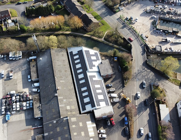 Commercial Solar Installation