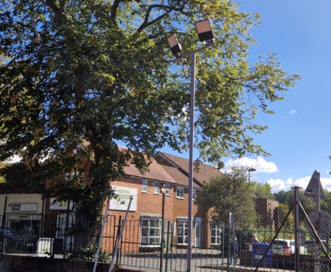 Wombourne Bowling Club LED Lights Install