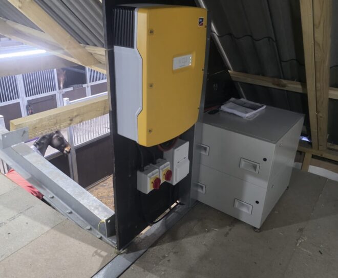 Off-Grid Solar Installation