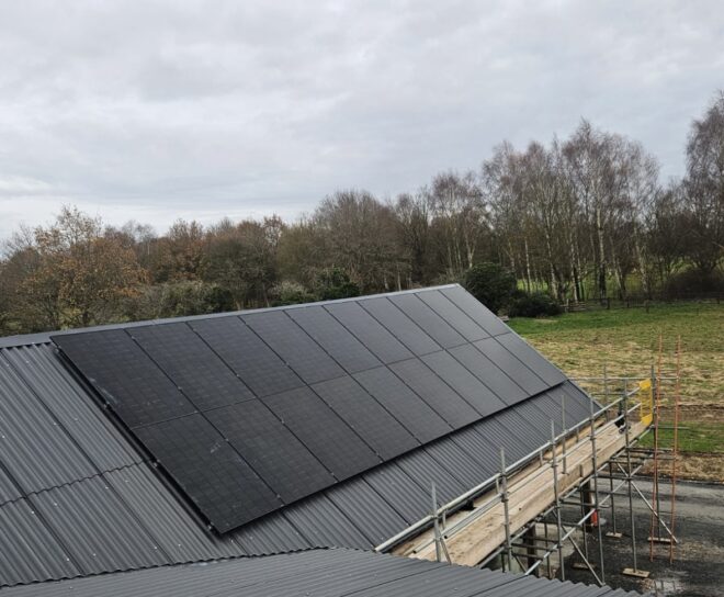 Off-Grid Solar Installation for an Equestrian Centre in Gloucestershire