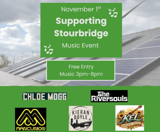 supporting stourbridge music festival for wildfires