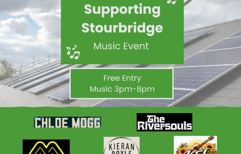 supporting stourbridge music festival for wildfires